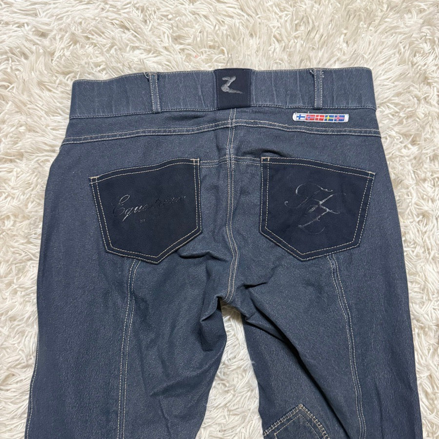 Women’s Small Jean Horze Knee Patch Horseback Riding Breeches. Good Condition.