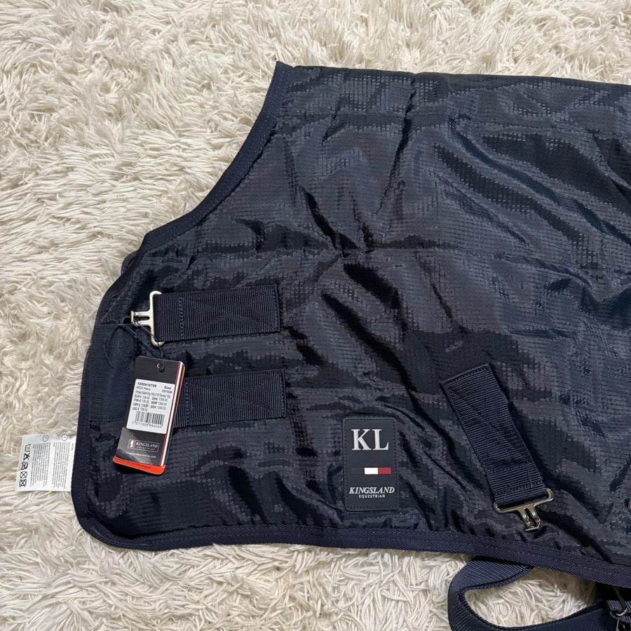 New Navy 115cm Kingsland Pony Horse 201D Winter Blanket