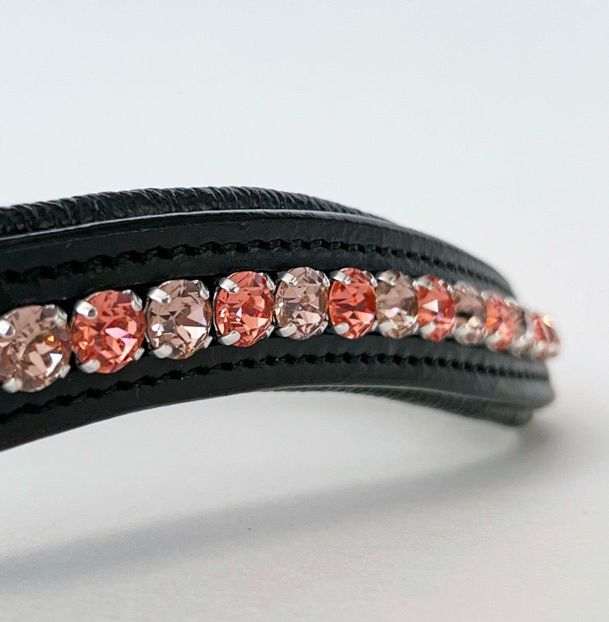 Rose / Pink Crystal Browband