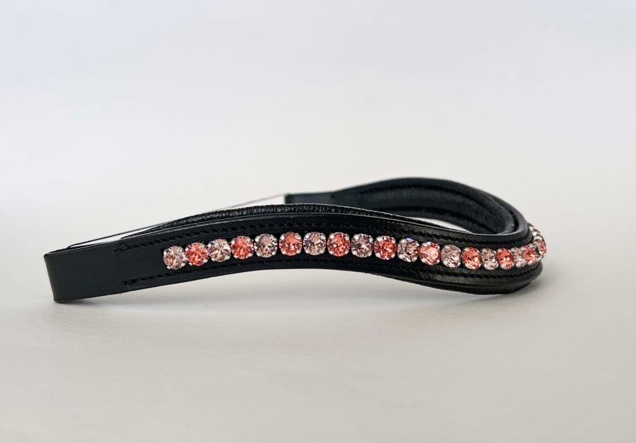 Rose / Pink Crystal Browband