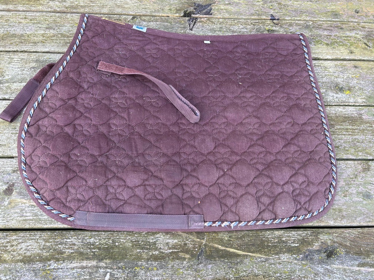 ROMA Brown  Saddle Pad