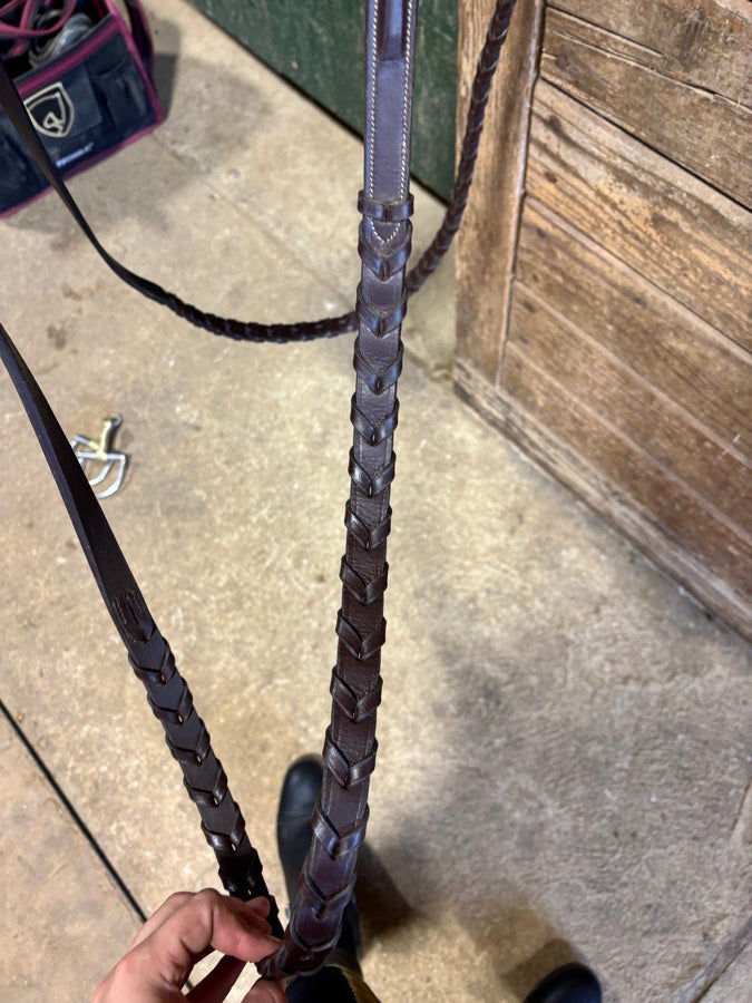 ANTARES Antares raised fancy stitched reins (2)