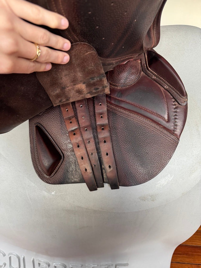 CWD 17” 2019 CWD SE01 Saddle - 2C - Grain / Buffalo (5)