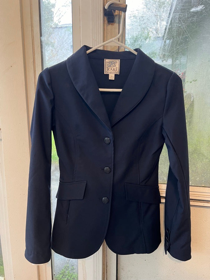 KAKI BY KATHERINE HALL KAKI Navy Girls Show Coat