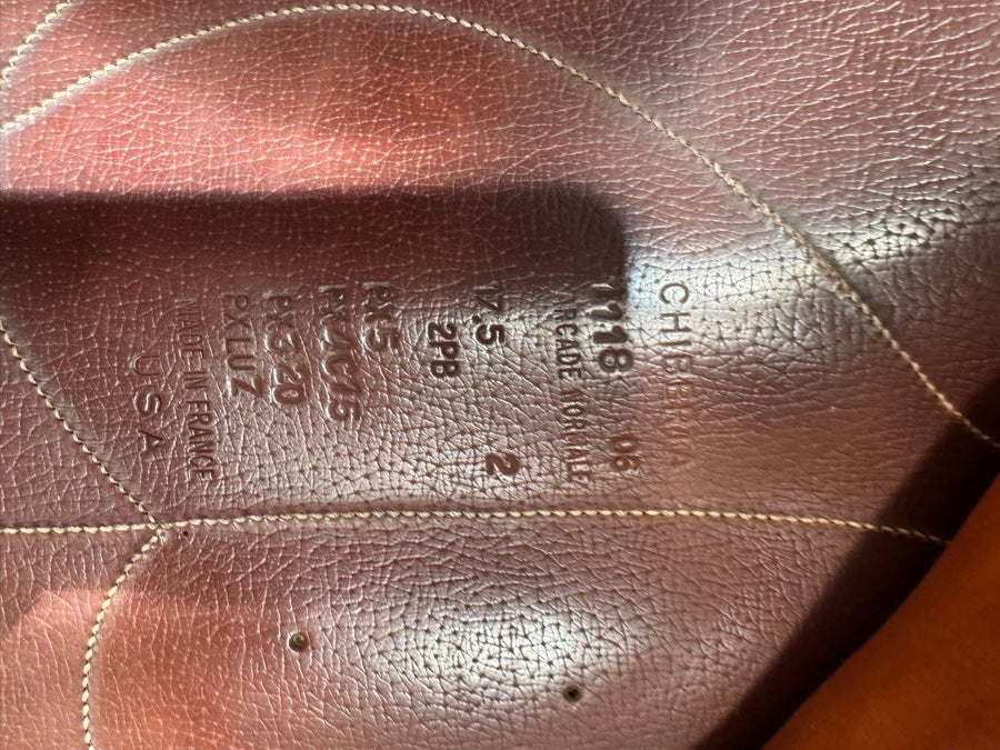 17.5” 2006 Devoucoux Chiberta Monoflap Saddle - Full Calf - 2 Flaps