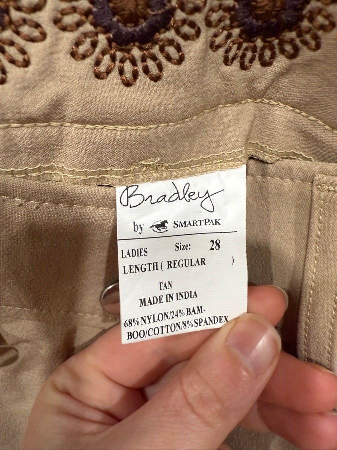 SmartPak Bradley Knee Patch Breeches 28R