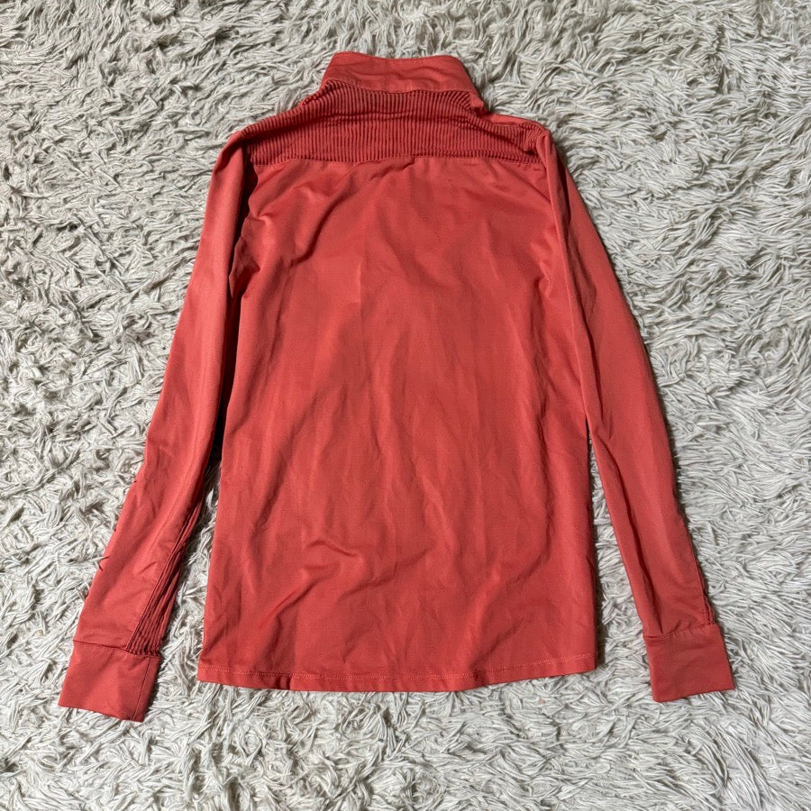 RJ CLASSICS Women’s Medium Orange RJ Classics Horseback Riding Sunshirt. Good Condition. (3)