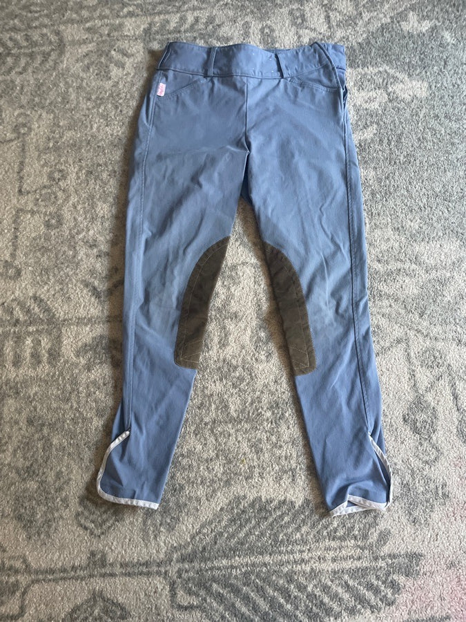 Tailored Sportsman Sky Blue Side Zip Breeches