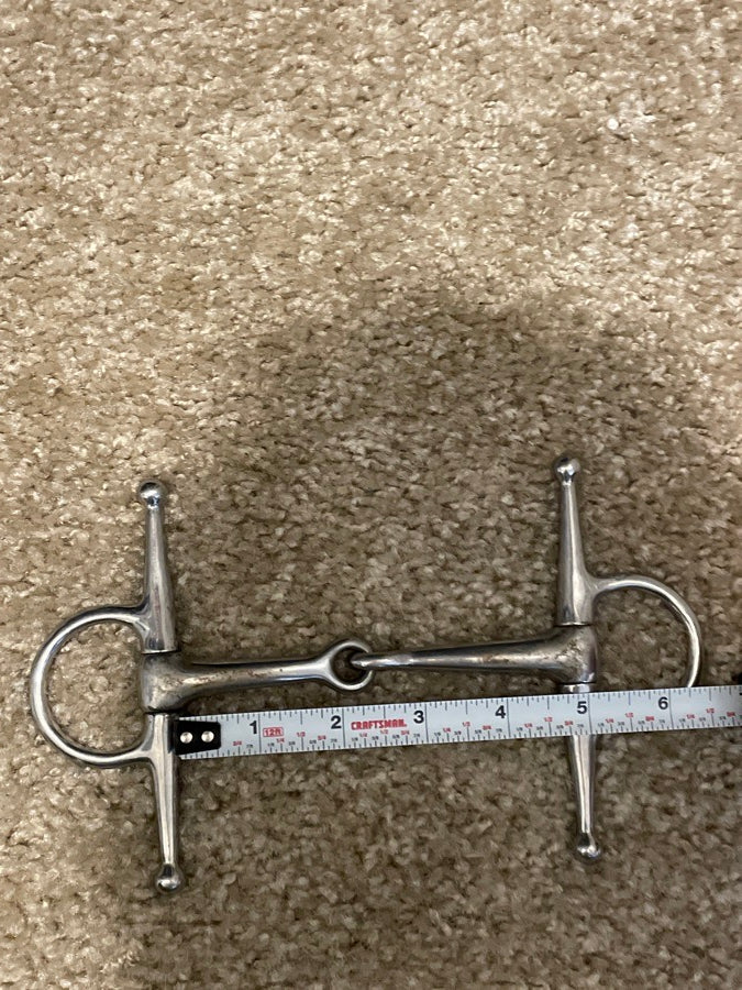OTHER 4.5” Full Cheek Snaffle Bit