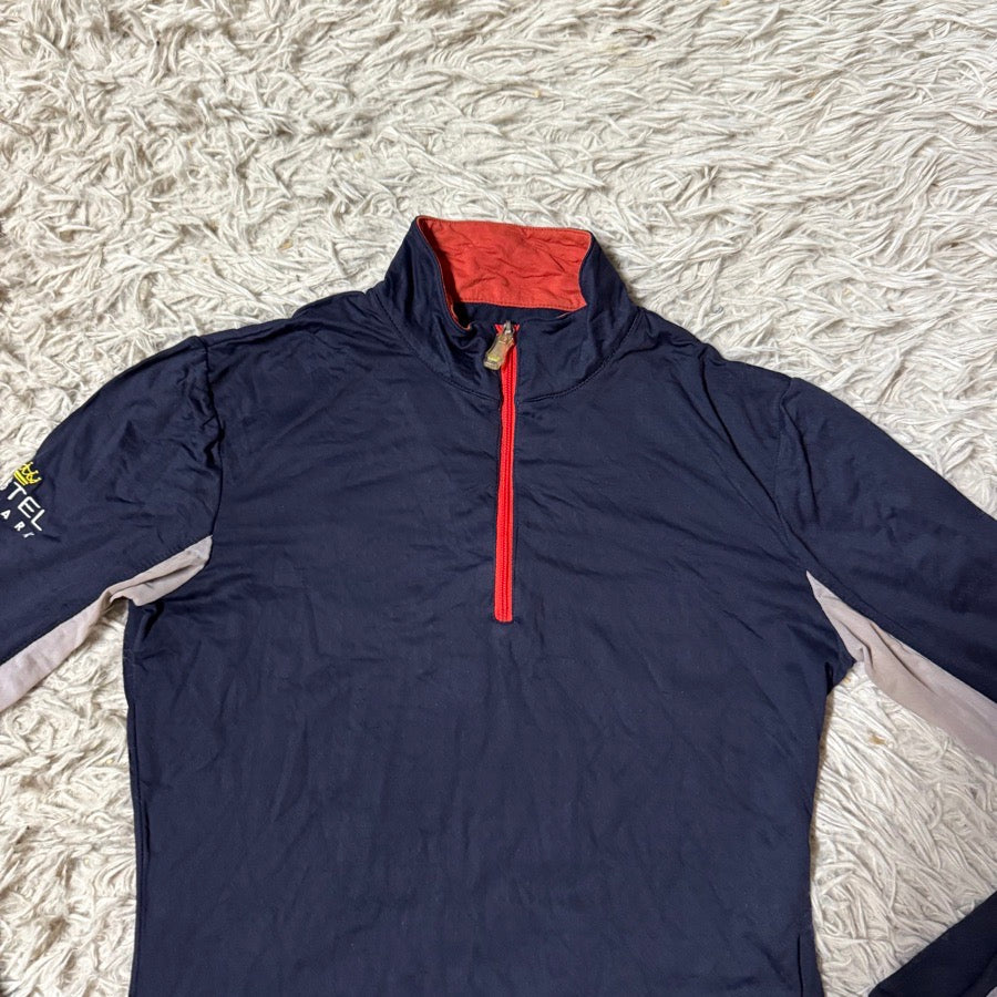 KASTEL DENMARK Women’s XS Navy Kastel Long Sleeve Horseback Riding Sunshirt. Good Condition. (2)