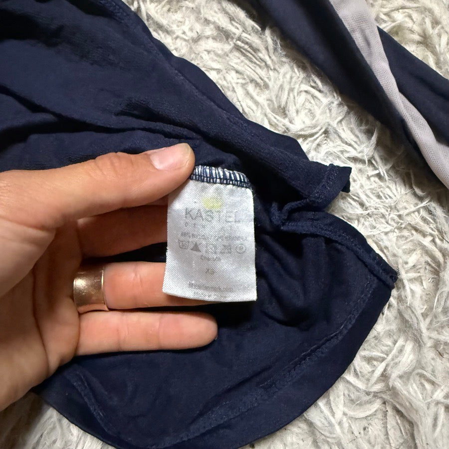 KASTEL DENMARK Women’s XS Navy Kastel Long Sleeve Horseback Riding Sunshirt. Good Condition. (3)