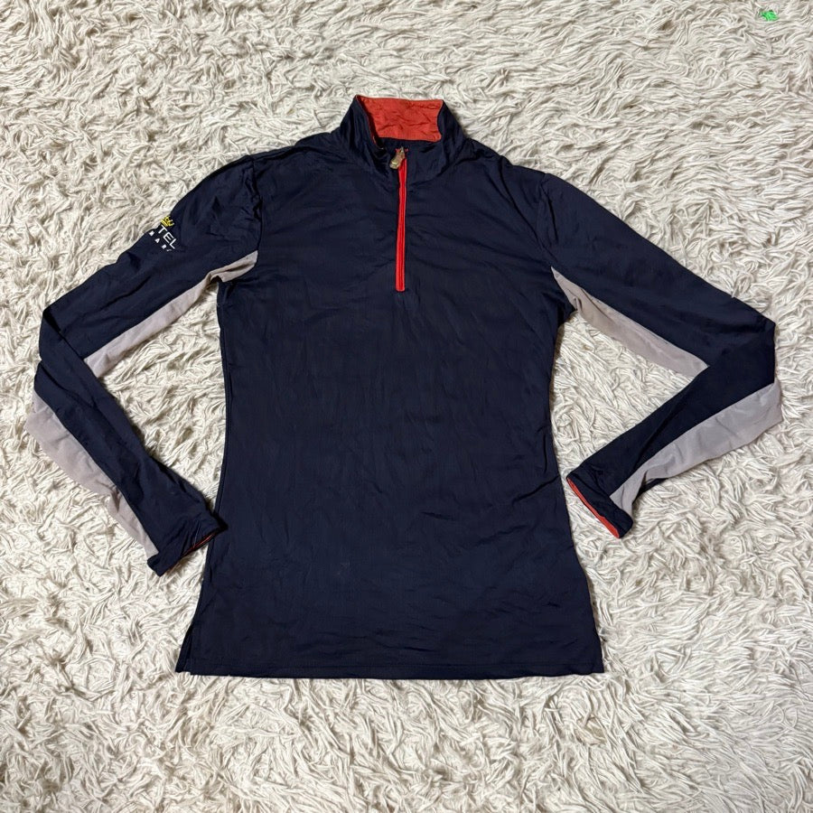 KASTEL DENMARK Women’s XS Navy Kastel Long Sleeve Horseback Riding Sunshirt. Good Condition.