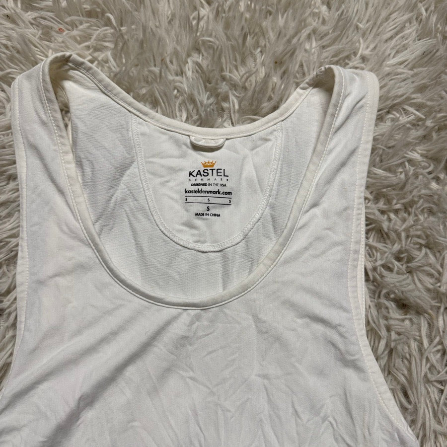 Women’s Small White Kastel Horseback Riding Tank Top. Good Condition.