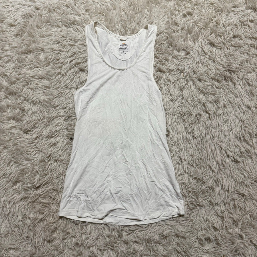 Women’s Small White Kastel Horseback Riding Tank Top. Good Condition.