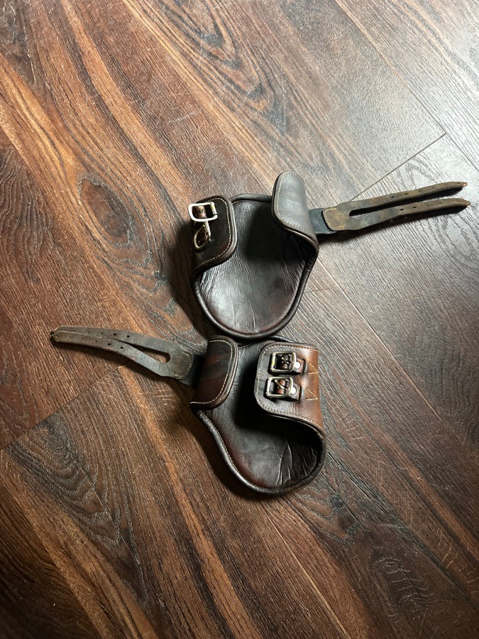 Antares Leather Back Boots - Horse Sized