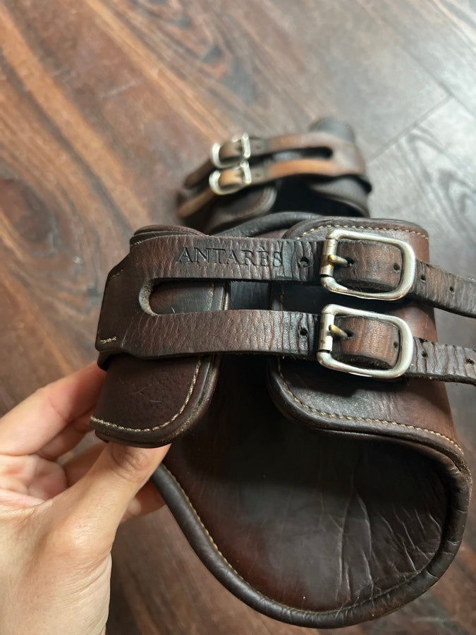 Antares Leather Back Boots - Horse Sized