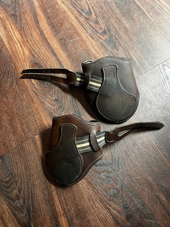 Antares Leather Back Boots - Horse Sized