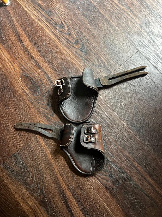 Antares Leather Back Boots - Horse Sized