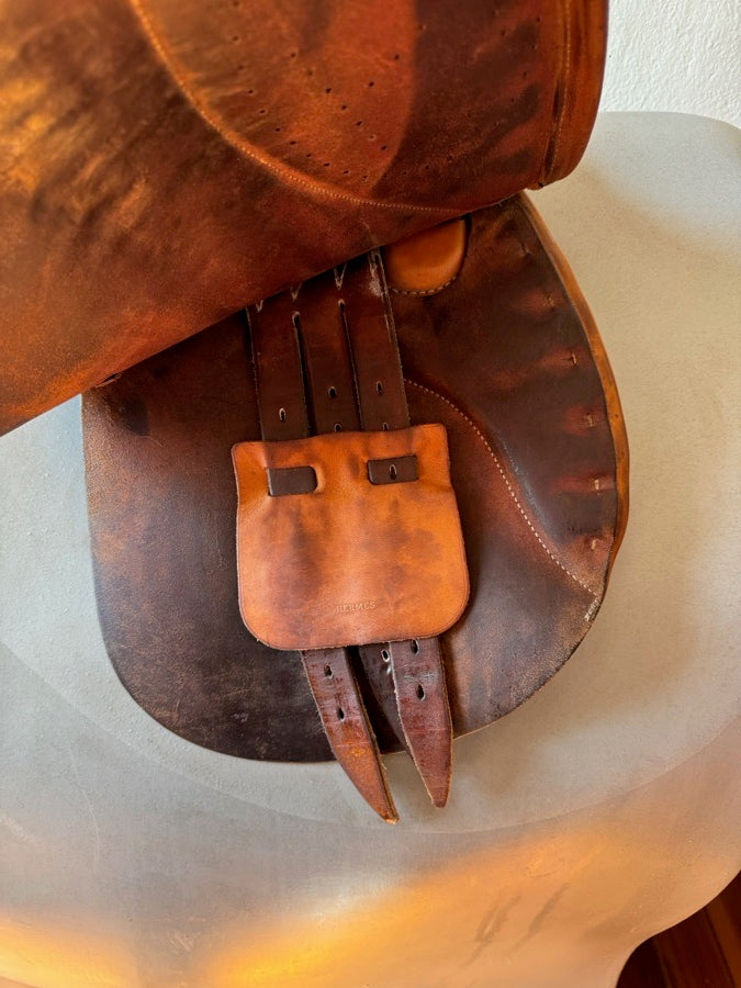 HERMES 17” Hermes Brasilia Saddle - 2015 - Full Buffalo (3)