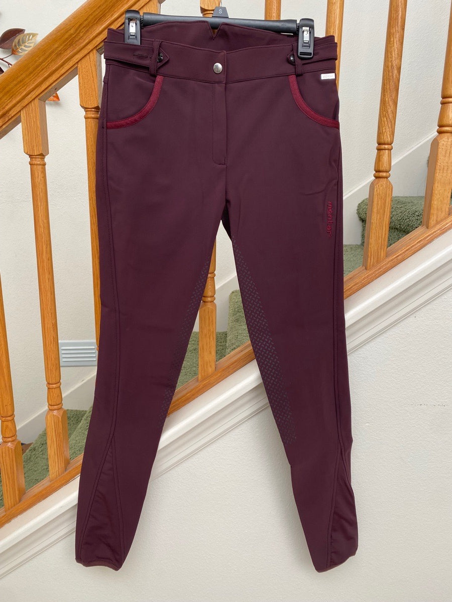 House of Montar Full Seat Silicone Breech - 36/24R, Plum