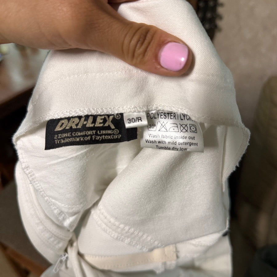 Women’s Size 30 White Ovation Full Seat Horseback Riding Breeches