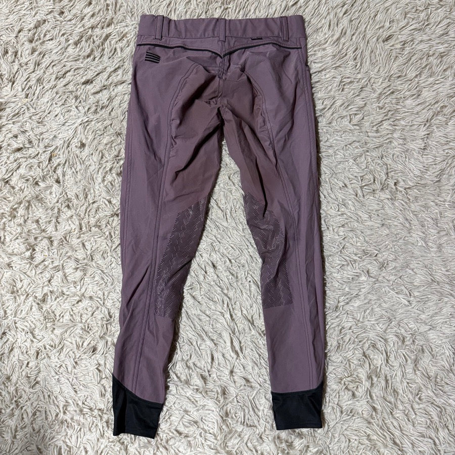 Women’s Size 28 Purple Ghodho Knee Patch Horseback Riding Breeches