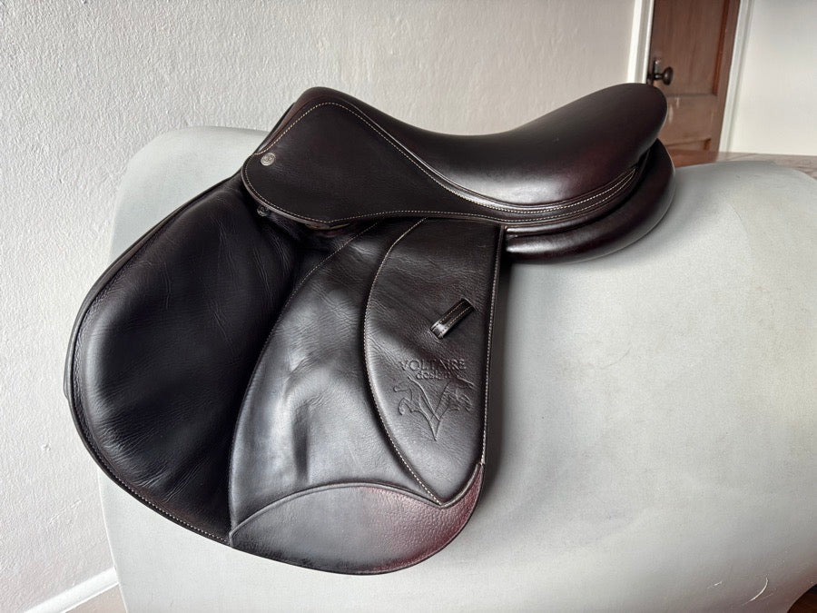 VOLTAIRE 17” 2019 Voltaire Palm Beach Saddle - 2AA - Full Buffalo