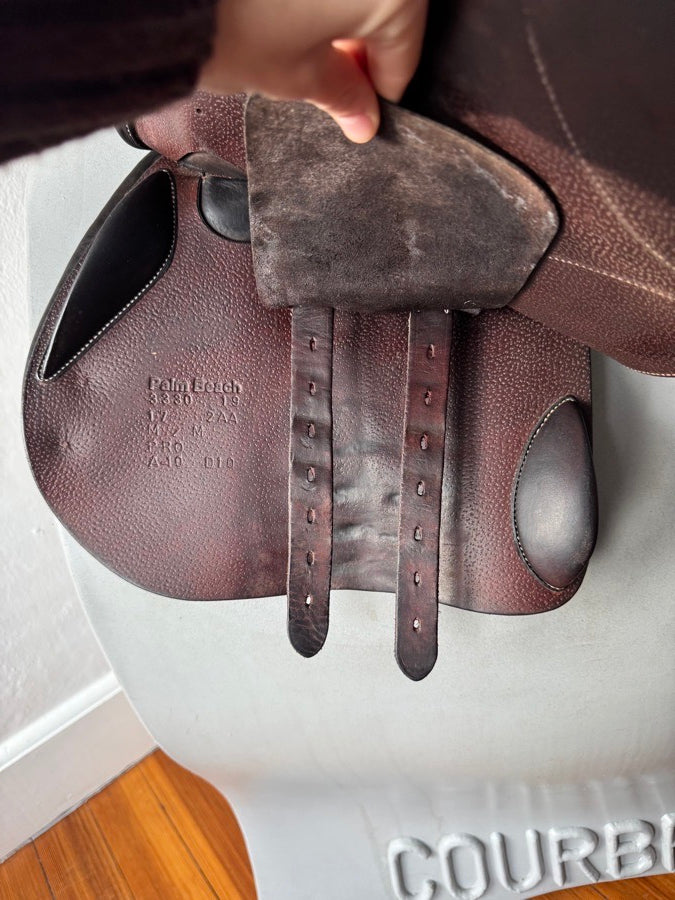 VOLTAIRE 17” 2019 Voltaire Palm Beach Saddle - 2AA - Full Buffalo (2)