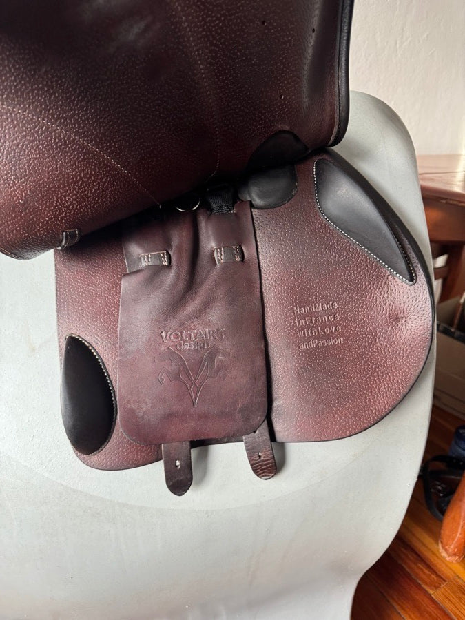 VOLTAIRE 17” 2019 Voltaire Palm Beach Saddle - 2AA - Full Buffalo (4)