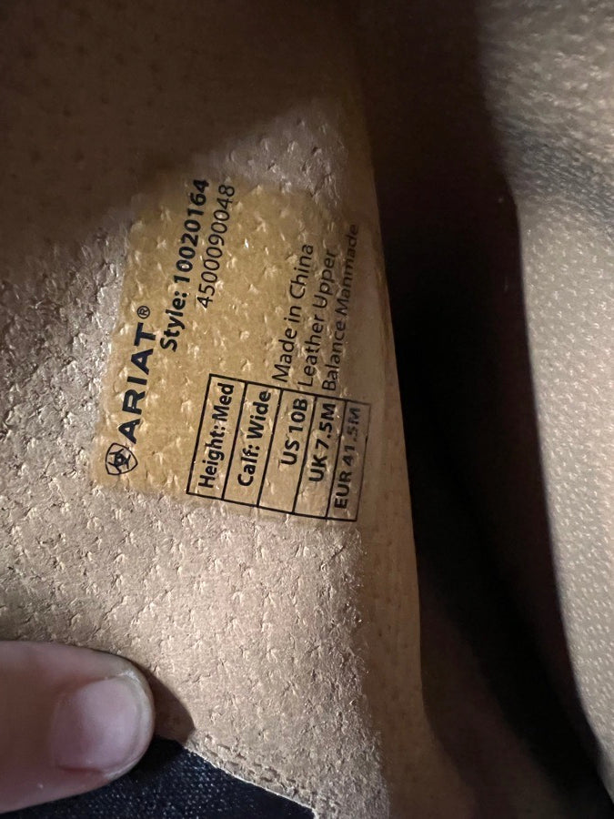 Ariat tall boots