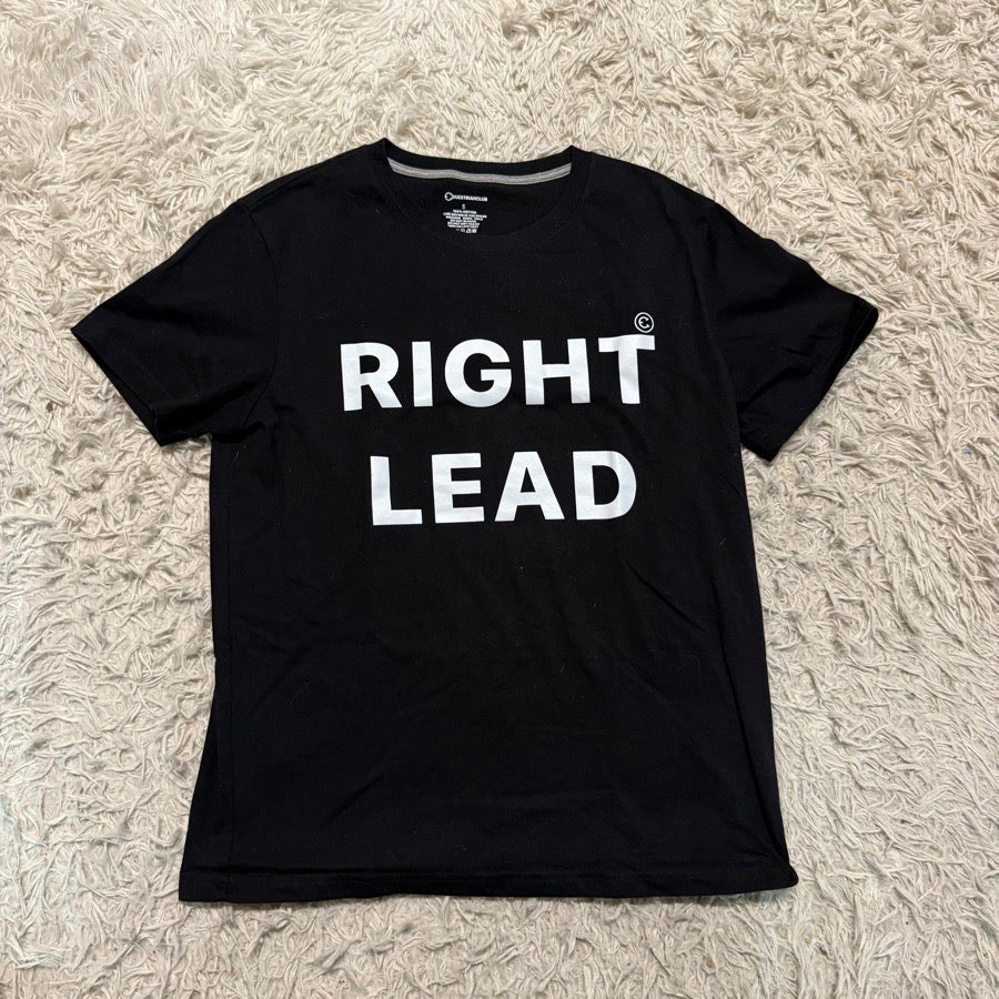 Other Women’s Small Black Equestrian Club “Right Lead” Horseback Riding T-Shirt