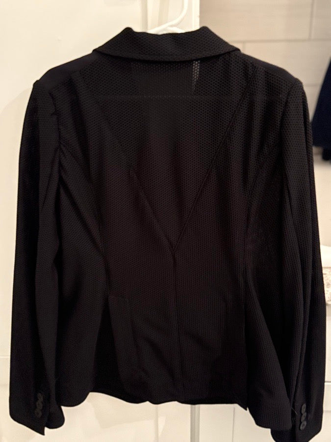 Girls RJ classic Harmony mesh show jacket black 12r