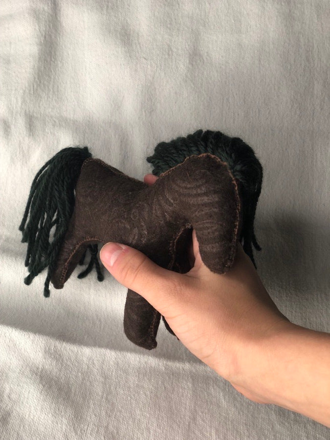 Hand sewn toy horse bundle/lot