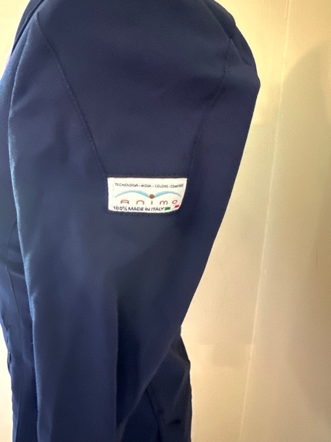 I-38 animo mega bling royal blue show coat