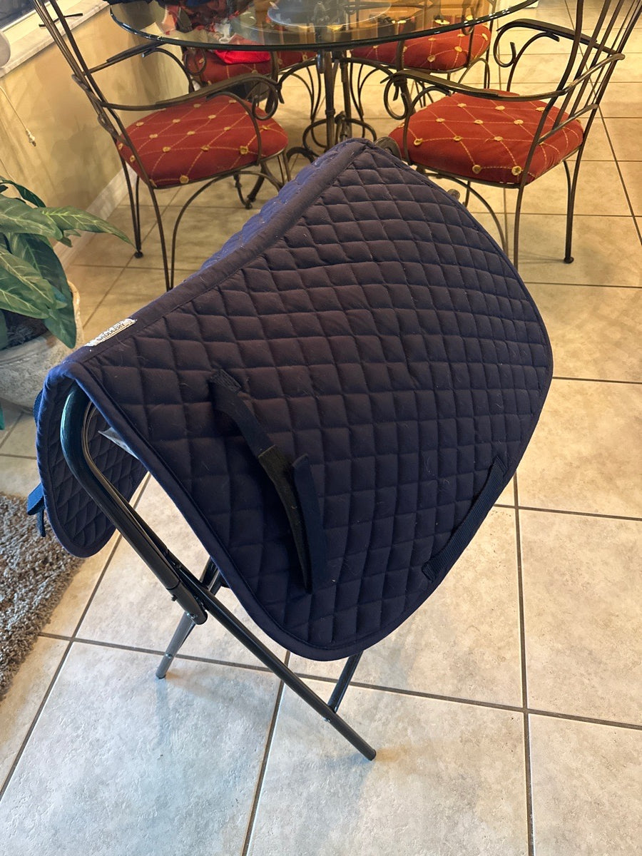 Navy Blue Saddle Pad