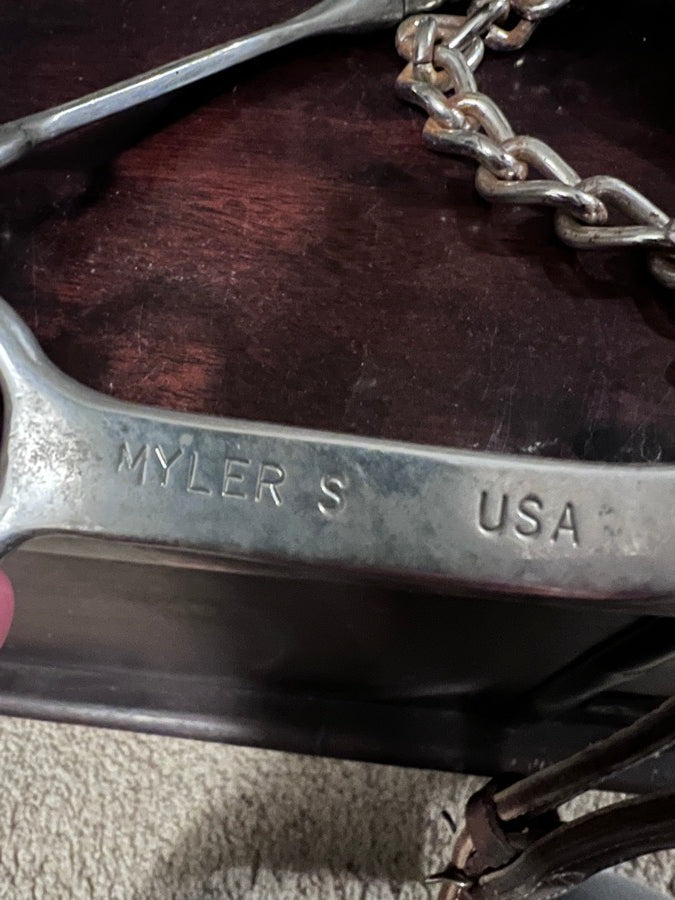 Myler bit with port