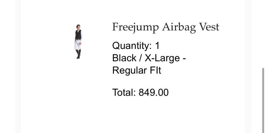 FREEJUMP AIR VEST (XL)