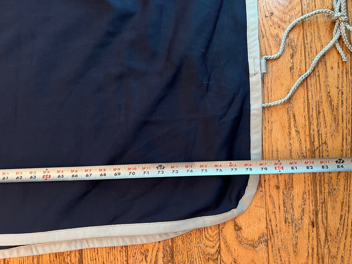 81” Amigo Jersey Cooler in Navy/Silver