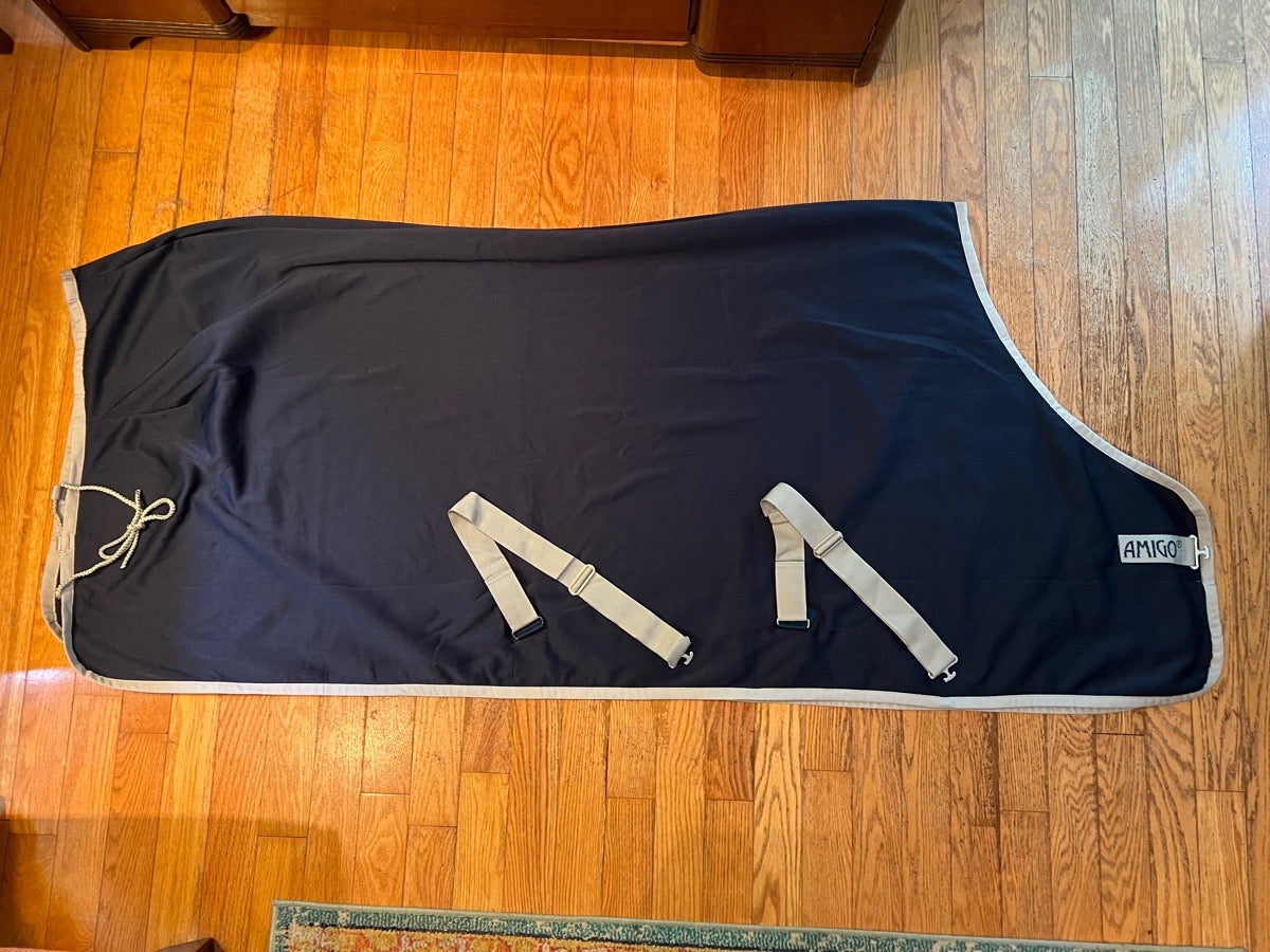 81” Amigo Jersey Cooler in Navy/Silver
