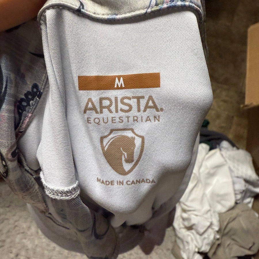Other Women’s Medium White Arista Equestrian Sleeveless Horseback Riding Sunshirt (4)