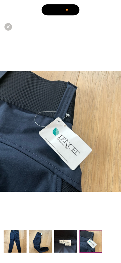 FOR HORSES Horseware Hybrid Meryl Pull-Up Breeches Navy (4)