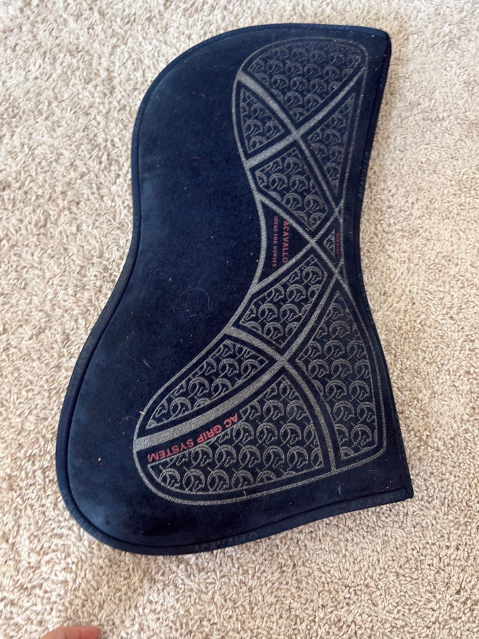 ACAVALLO Acavallo Half Pad MF HPS CW-CS suede AC grip flat (3)
