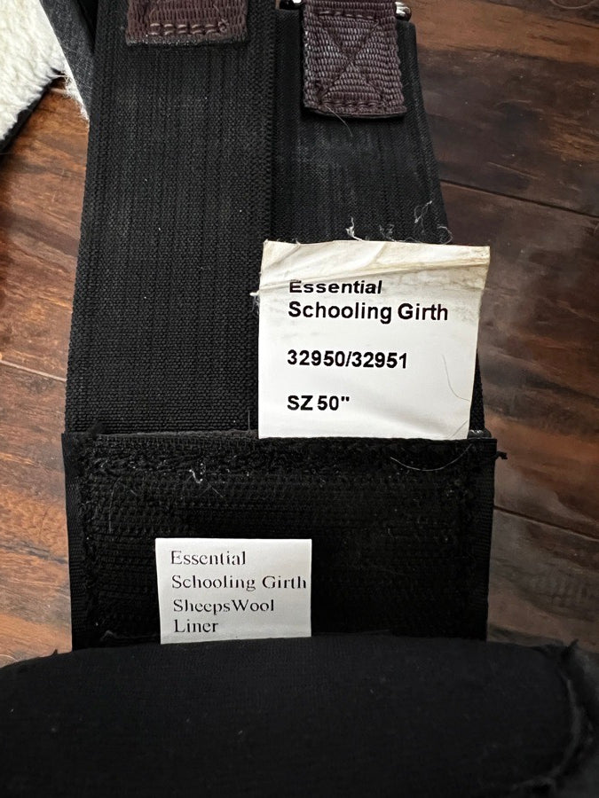 EQUIFIT 50” Equfit Girth w/ Removable Sheepskin Lining (3)
