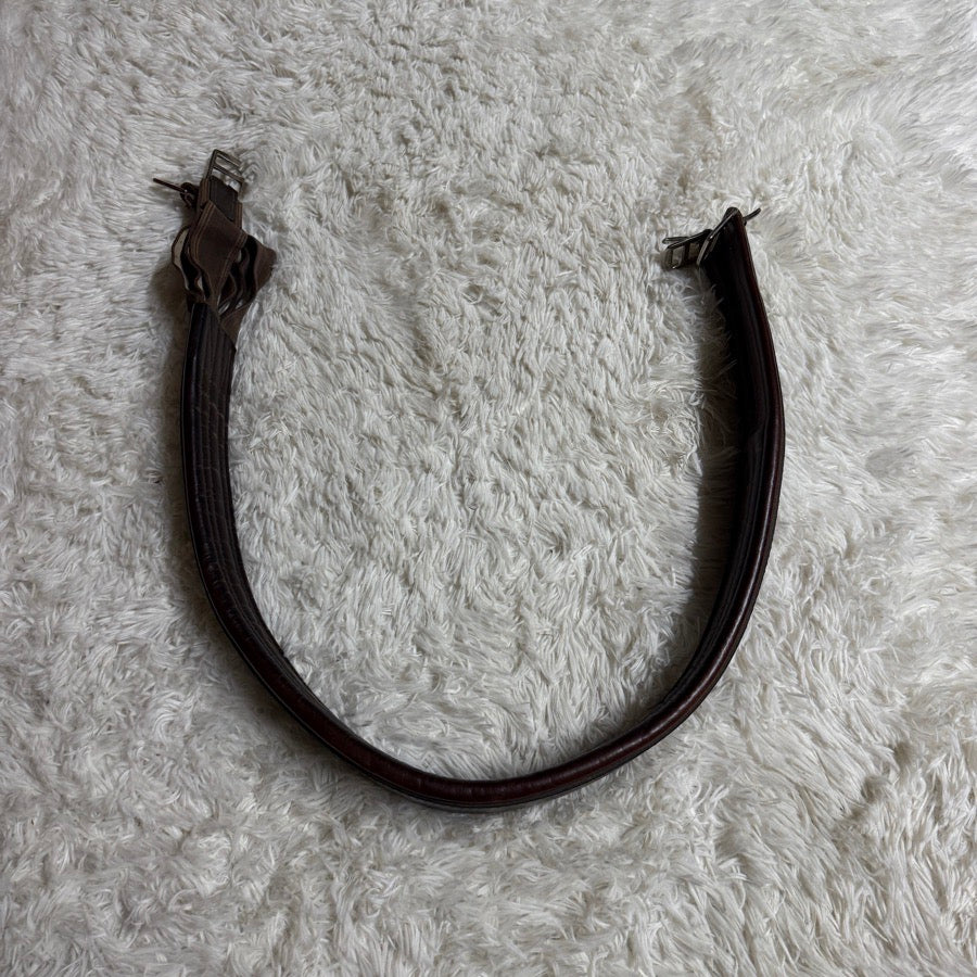 OTHER Size 48 Brown Leather English Horseback Riding Girth. Good Condition.