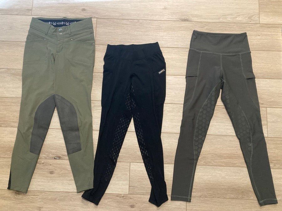 XS adult breeches set