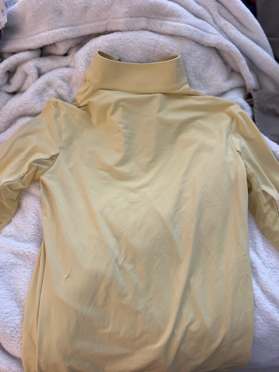 Yellow tailored sportsman sunshirt