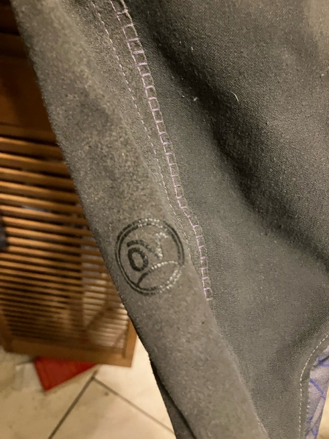 Ovation winterweight full seat breeches gray 30r