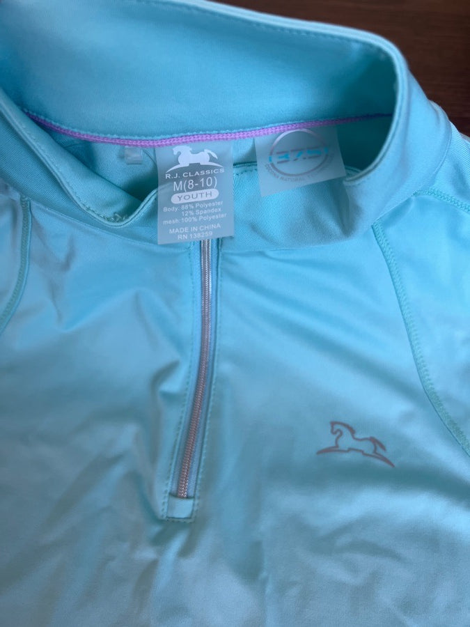 RJ Classics half zip in kids size 8-10