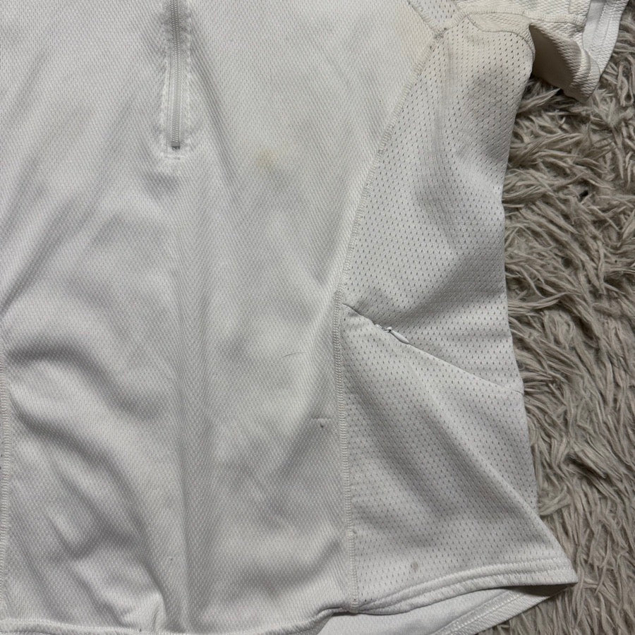 KERRITS Girl’s Medium White Kerrits Short Sleeve Horseback Riding Sunshirt (3)
