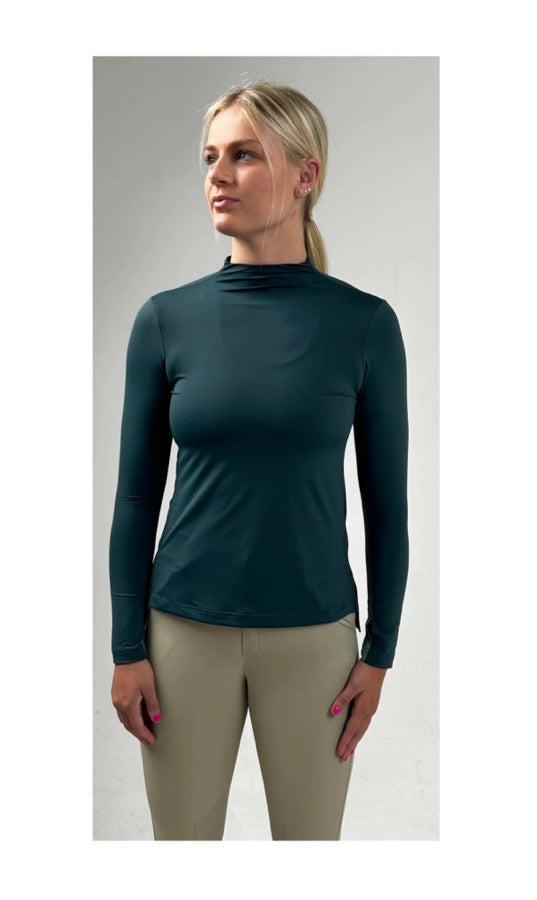 Other 70 degrees hunter green sunscreen shirt UPF 50+ Small (2)